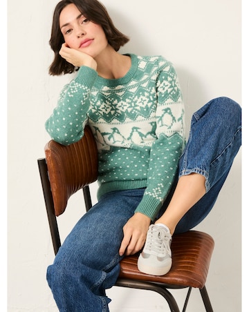 Fatface Penguin Jumper