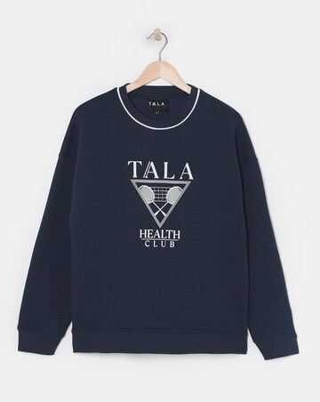 TALA Health Club Loose Hem Sweatshirt