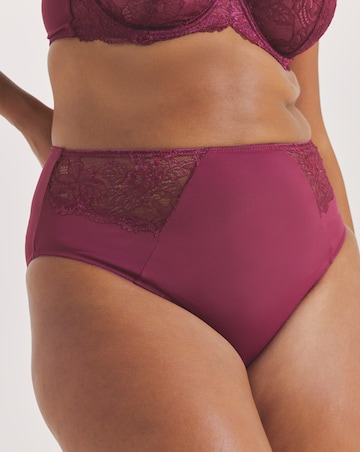 Pretty Secrets (2 Pack) New Ella Full Brief Knickers Fig/Cherry