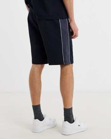 Lacoste Colourblock Sweat Shorts - Black