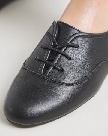 Ravenna Lace Up Ballerina Shoes - Extra Wide Fit (EEE)