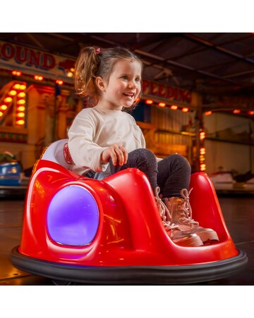 Xootz Kids Electric Bumper Car Ride-On - Red