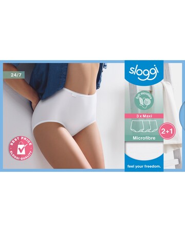 Sloggi 3Pack Microfibre Maxi Briefs