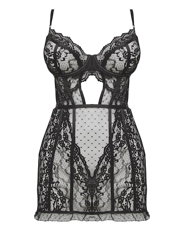 Ann Summers Sweetheart Babydoll Black