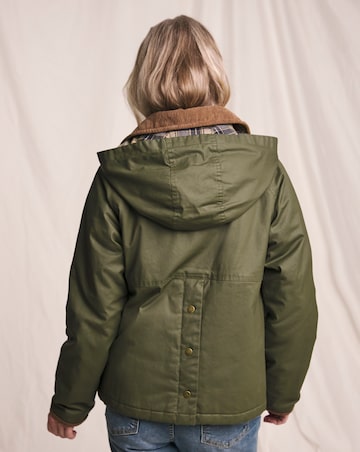 Julipa Cord Wax Look Padded Jacket