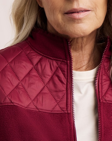 Julipa Zip Up Quilted Fleece