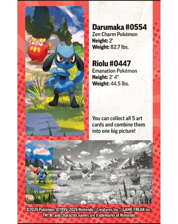 Pokemon TCG: Mega Evolution Ascended Heroes - Mini Tins - Riolu & Darumaka