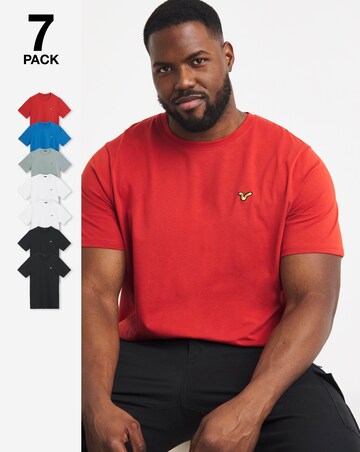 Voi Storm 7 Pack T-Shirts Long Length