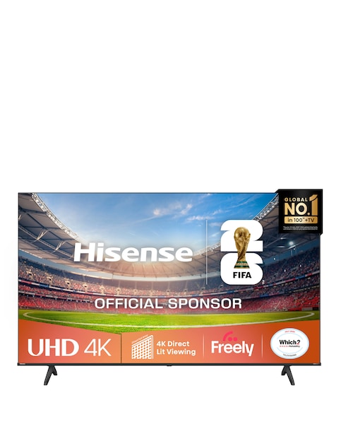 Hisense 75A6QTUK 75in 4K Ultra HD HDR LED Smart TV