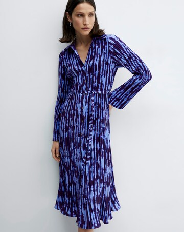 Mango Thea Tie Dye Shirt Dress