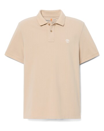 Timberland Pique Short Sleeve Polo - Stone