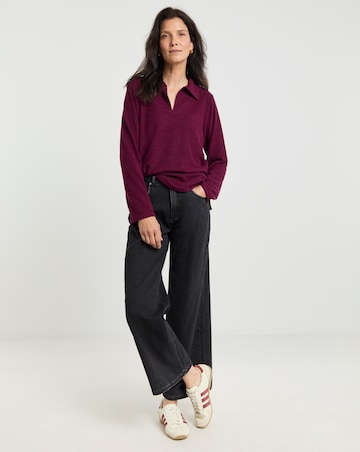 Soft Touch Collared Top