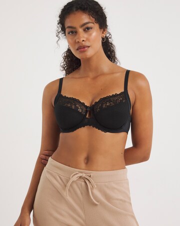 Pretty Secrets 2 Pack Eva Black/White Full Cup Bras