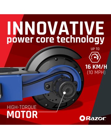Razor PowerCore S85 12 Volt Scooter - Blue