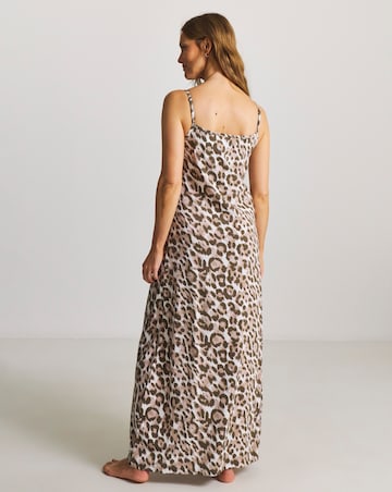 Pretty Secrets Value Cami Maxi Nightie Animal Print