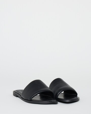 Athena Classic Flat Mules - Wide Fit (E)