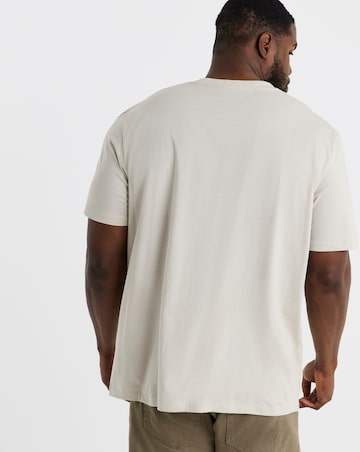 Jack & Jones Archive Logo T-Shirt - Cream