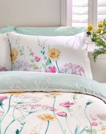 Catherine Lansfield Meadowsweet Floral Duvet Cover Set