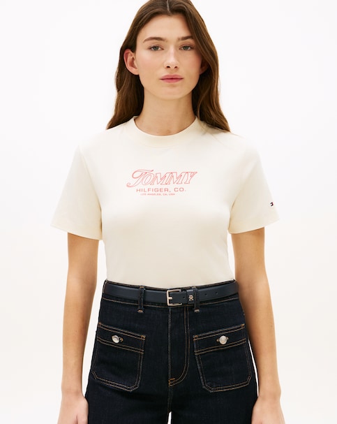 Tommy Hilfiger Fun Graphic Crew Neck Short Sleeve Tee