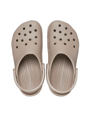 Crocs Taupe Classic Clog - Standard Fit