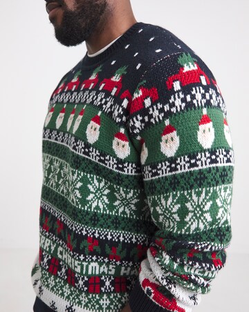 Christmas Fairisle Crew Neck Jumper