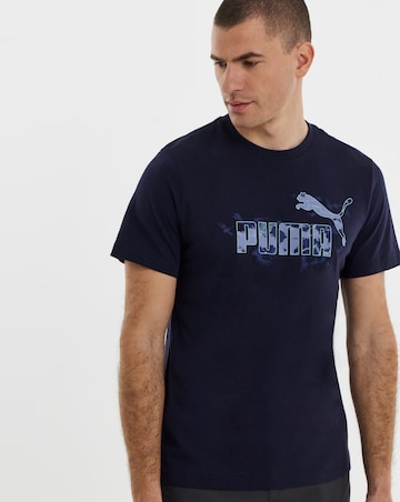 PUMA Large Camo Logo T-Shirt