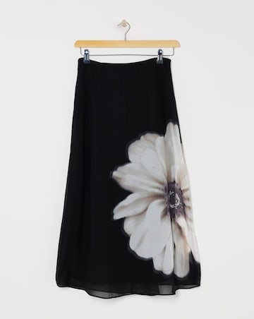 Joanna Hope Chiffon Slip Skirt