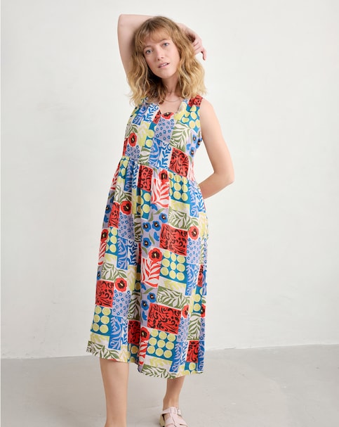 Seasalt Cornwall Lowland Heather Dress