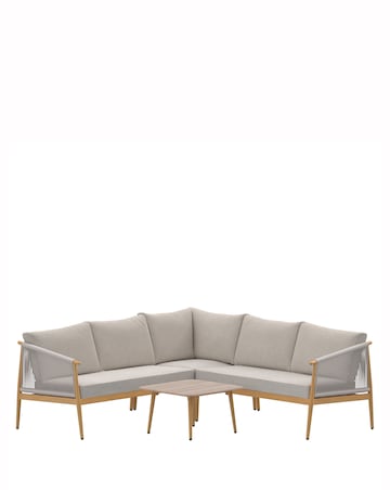 Charles Bentley Rope Weave Corner Set