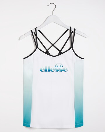 ellesse Palla Vest Ombre Logo Print T-Shirt