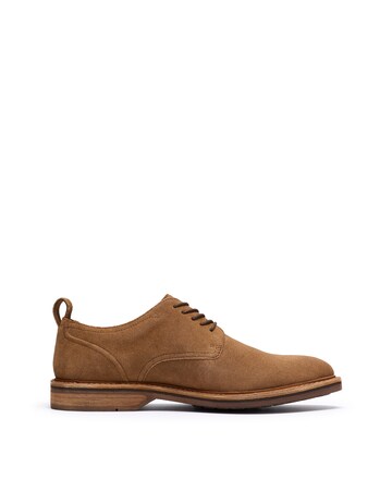 Clarks Aldwin Lace Shoes - Tan