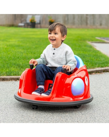 Xootz Kids Electric Bumper Car Ride-On - Red