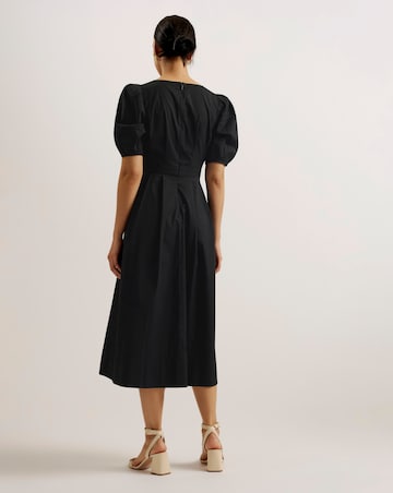 Ted Baker Ledra Puff Sleeve Midi Dress