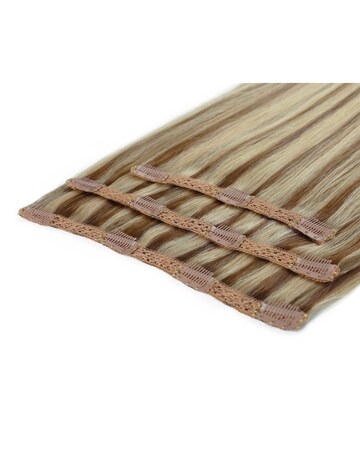 Beauty Works Deluxe Clip in 18inch Hair Extensions - Honey Blonde