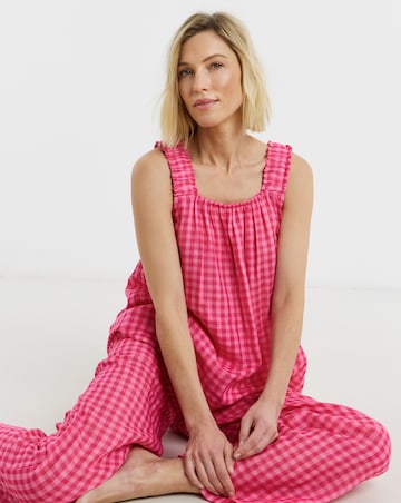 Pretty Secrets Gingham Cami Pyjama Set