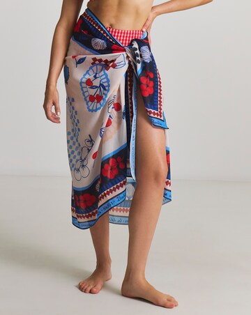 Magisculpt Dolce Vita Print Beach Sarong