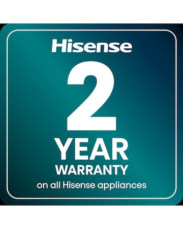 Hisense KitchenFit 5i Series WD5I1245BBR 12kg/8kg Washer Dryer - Black