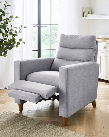 Sutton Fabric Pushback Recliner