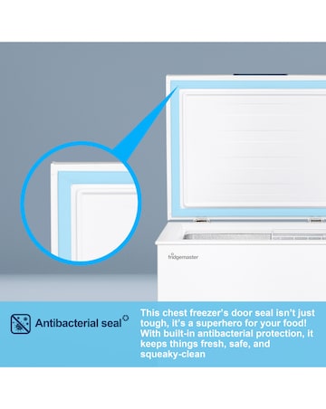 Fridgemaster MCF96E 96L Chest Freezer- E Rated 86CM