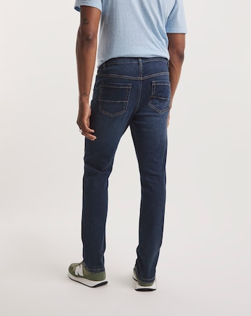 Darkwash Slim Fit Stretch Jeans