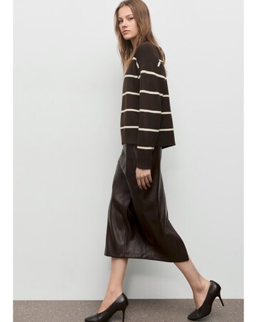 Mango Stripe Sweater