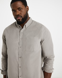 Corduroy Check Shirt Regular