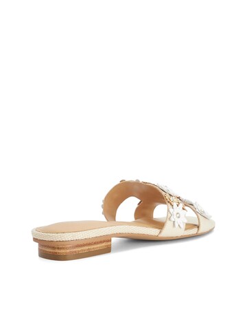 Dune Loupe Embellished Leather Sandals - Standard Fit (D)