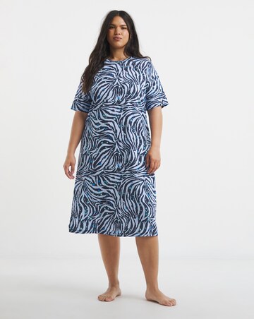 Simply Be Value Zebra Midi Nightie