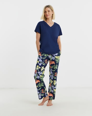 JD Williams Cotton Floral Pyjama Set