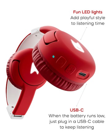 Tonies Bluetooth Headphones - Red