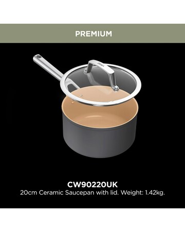 Ninja Ceramic 20cm Sauce pan