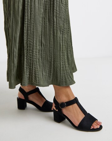 Waltz Round Toe Caged Heels - Extra Wide Fit (EEE)
