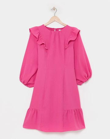 Joanna Hope Frill Shoulder Dress