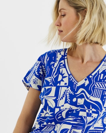 The V Neck Cotton T-Shirt